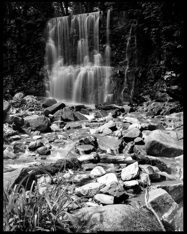 A waterfall in Gilan forests