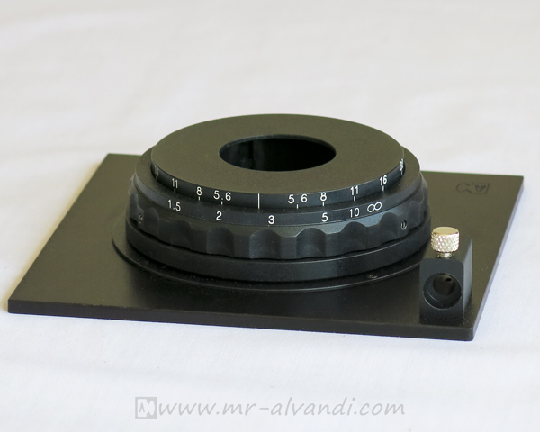 Alvandi helical focus mount